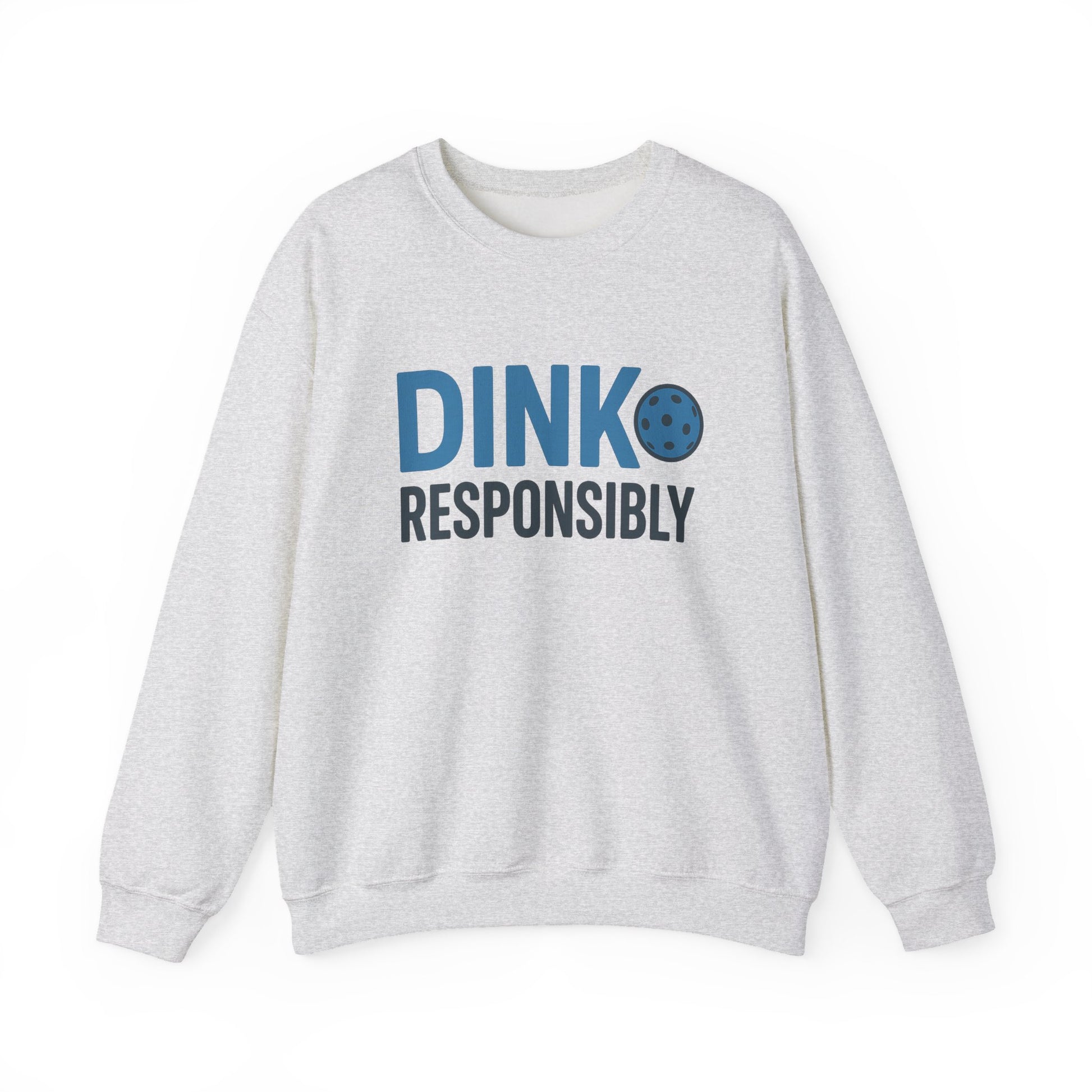 "Dink Responsibly" – Unisex Crewneck Pickleballing Dads Sweatshirt
