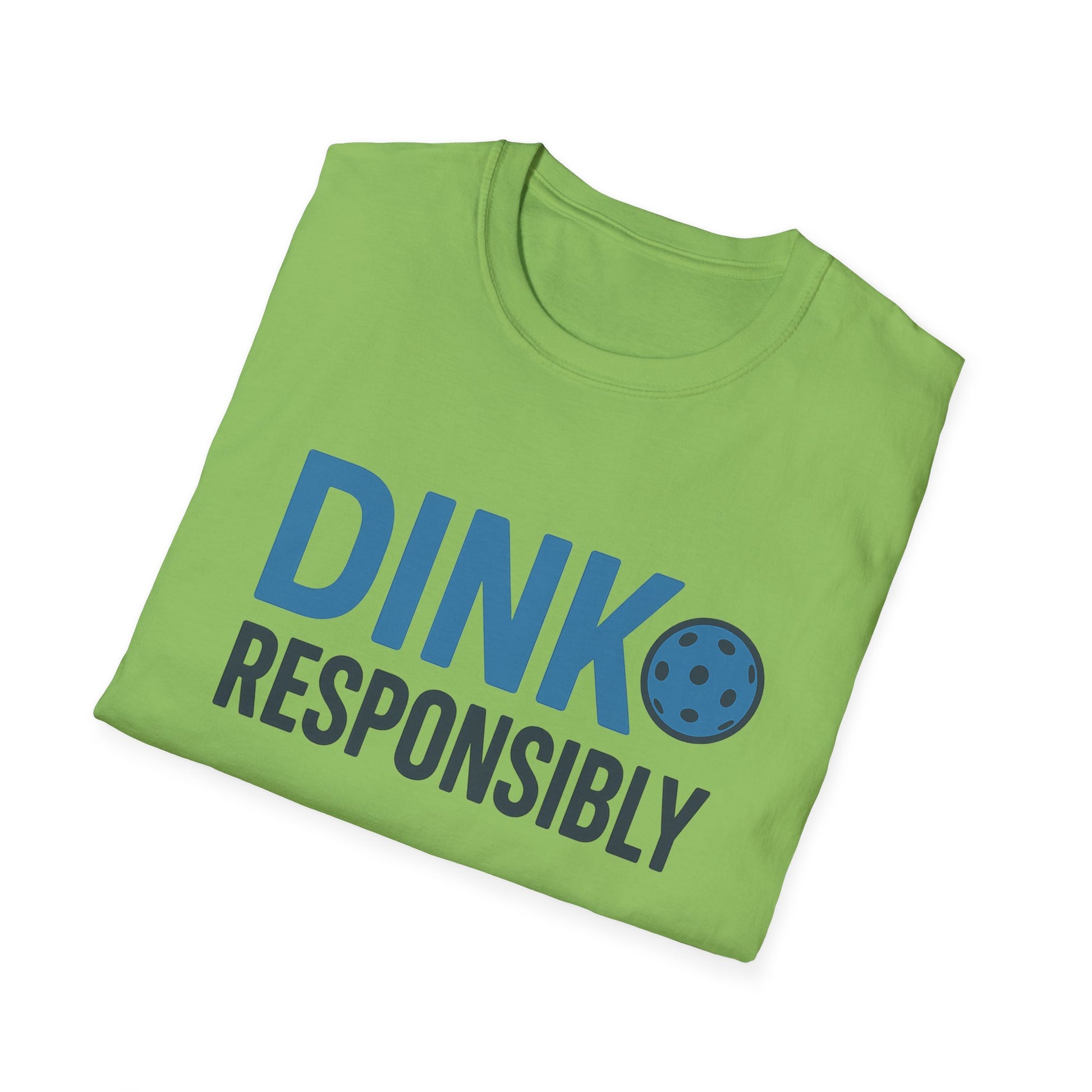 "Dink Responsibly" Pickleballing Dad Tee