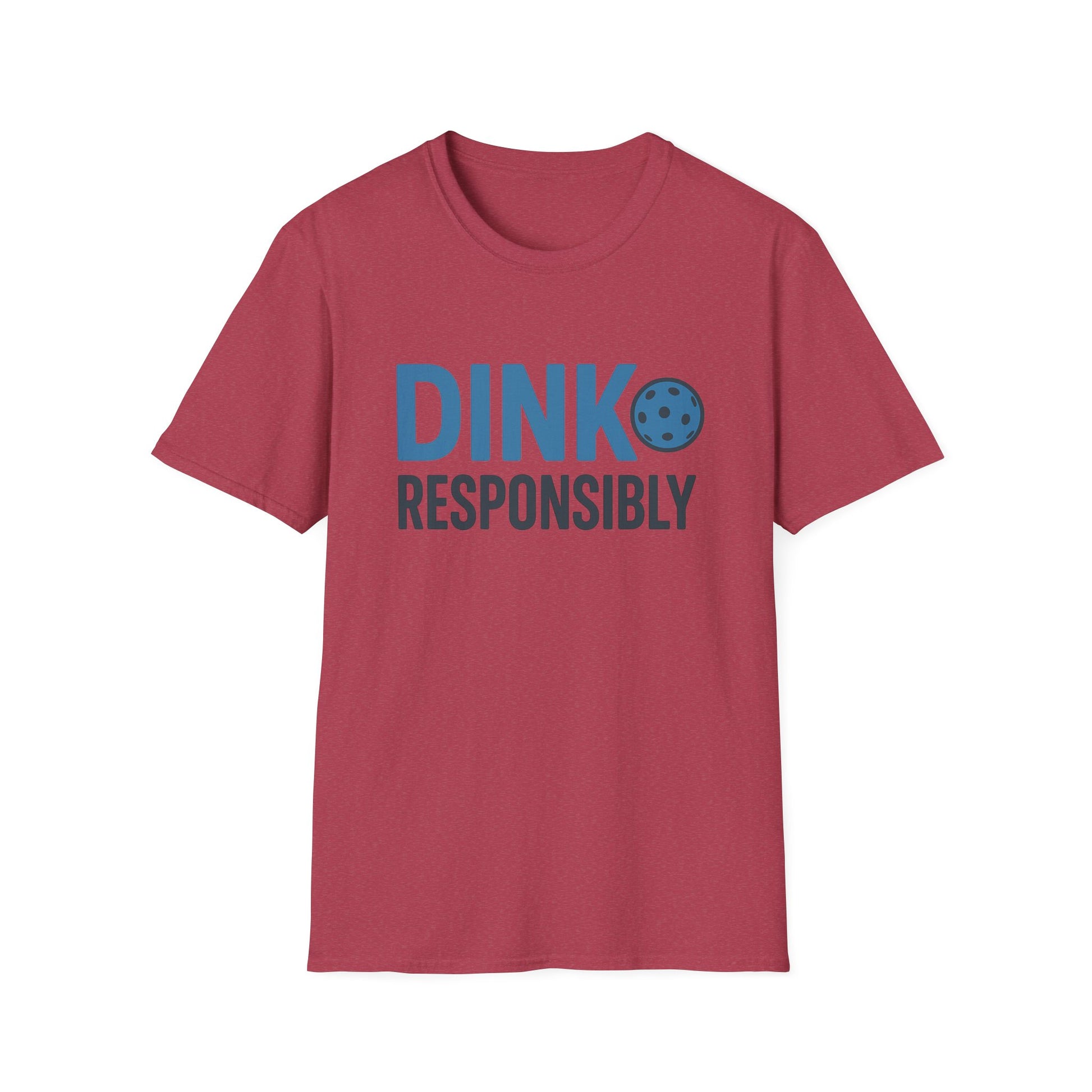 "Dink Responsibly" Pickleballing Dad Tee