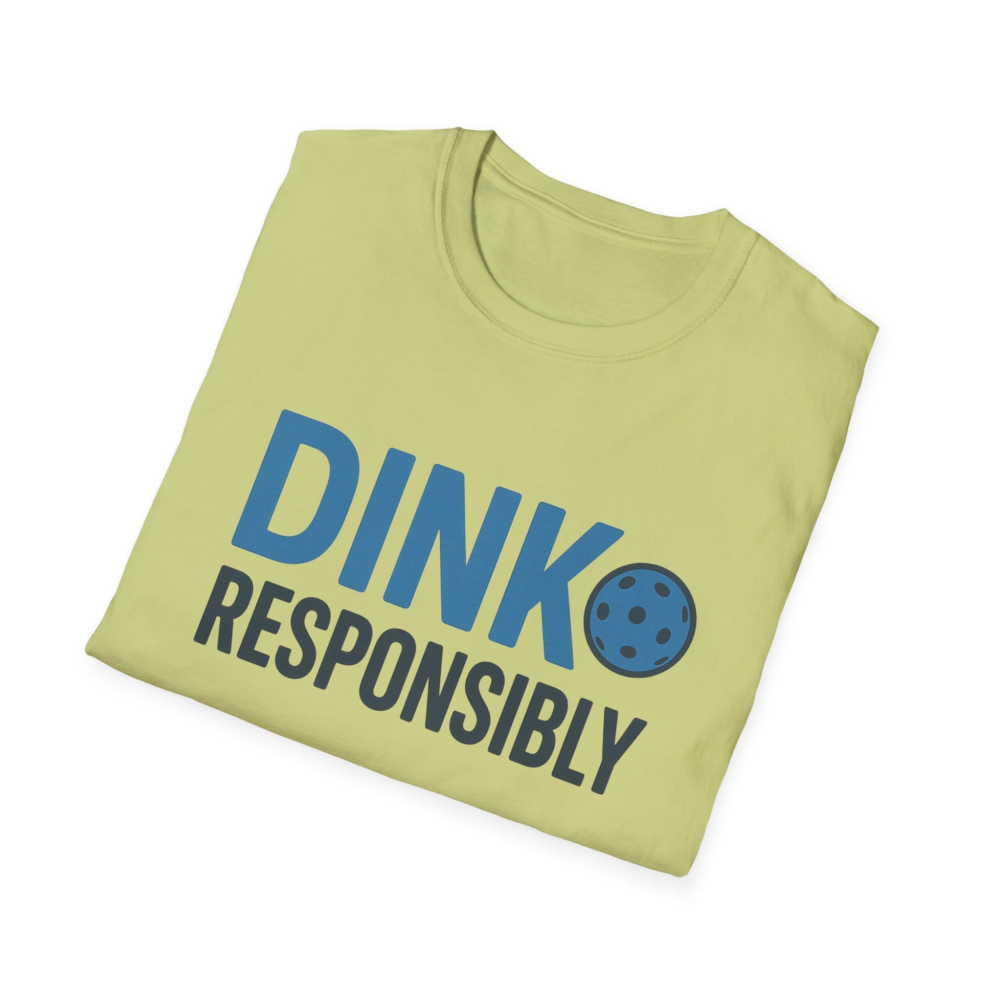 "Dink Responsibly" Pickleballing Dad Tee